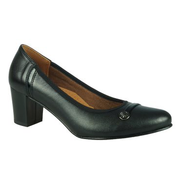 CZÓŁENKA DAMSKIE SKÓRZANE WIELBUT 011 CZARNE