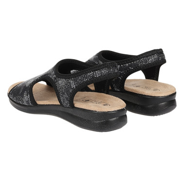 Komfortowe sandały Sanital Flex 8056.17 black