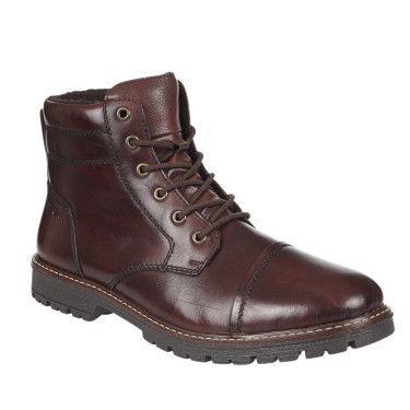 Trzewiki męskie za kostkę RIEKER F3604 brązowe