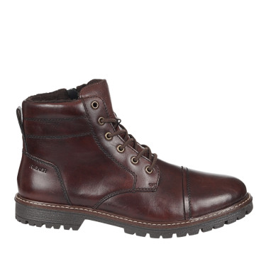 Trzewiki męskie za kostkę RIEKER F3604 brązowe
