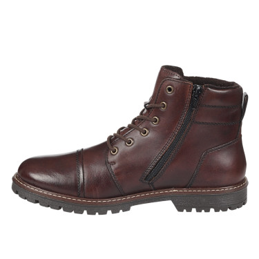 Trzewiki męskie za kostkę RIEKER F3604 brązowe