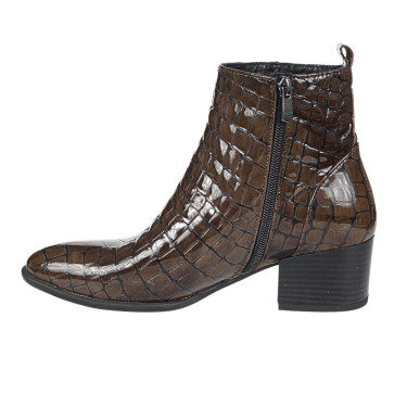 Botki damskie na obcasie T.Sokolski ARA 1055 khaki