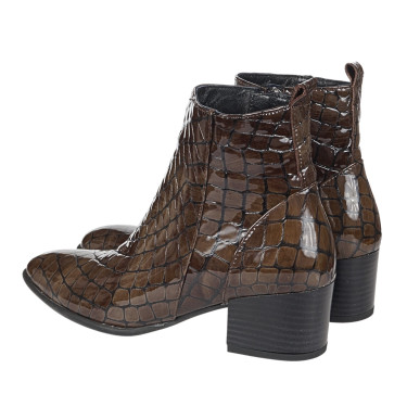 Botki damskie na obcasie T.Sokolski ARA 1055 khaki