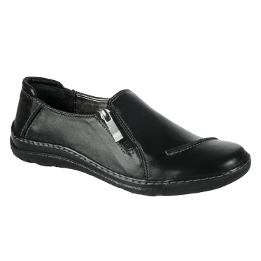 KOMFORTOWE PÓŁBUTY DAMSKIE CZARNE ROBERT 405