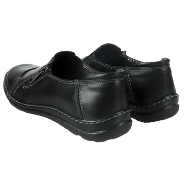 KOMFORTOWE PÓŁBUTY DAMSKIE CZARNE ROBERT 405